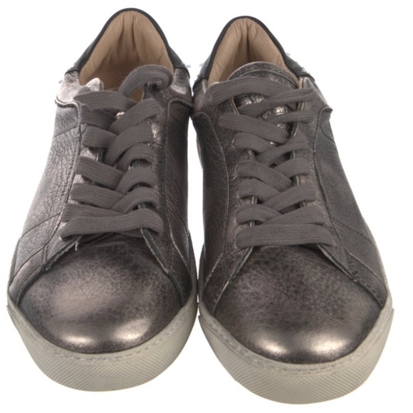 Allsaints The Sheer Trainers Leather metallic sneakers & studs All Saints 10 - Picture 2 of 6